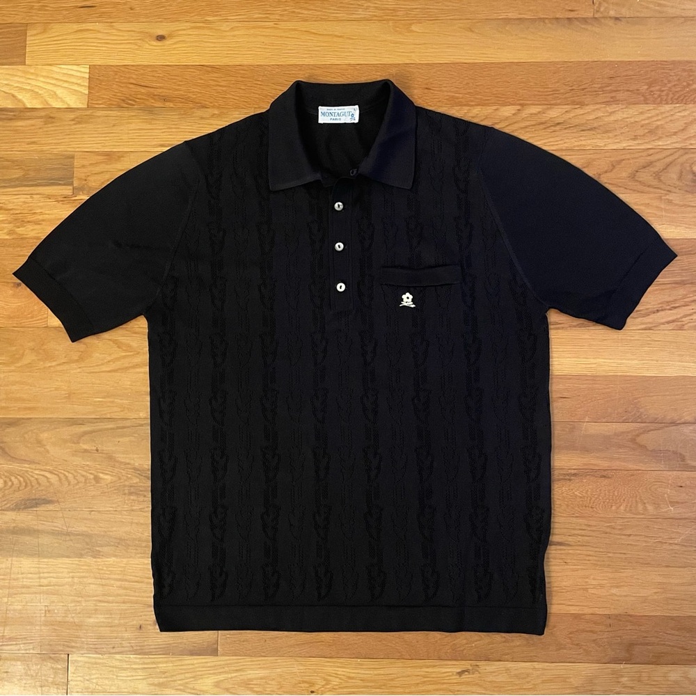 Men's Black Polo Shirt